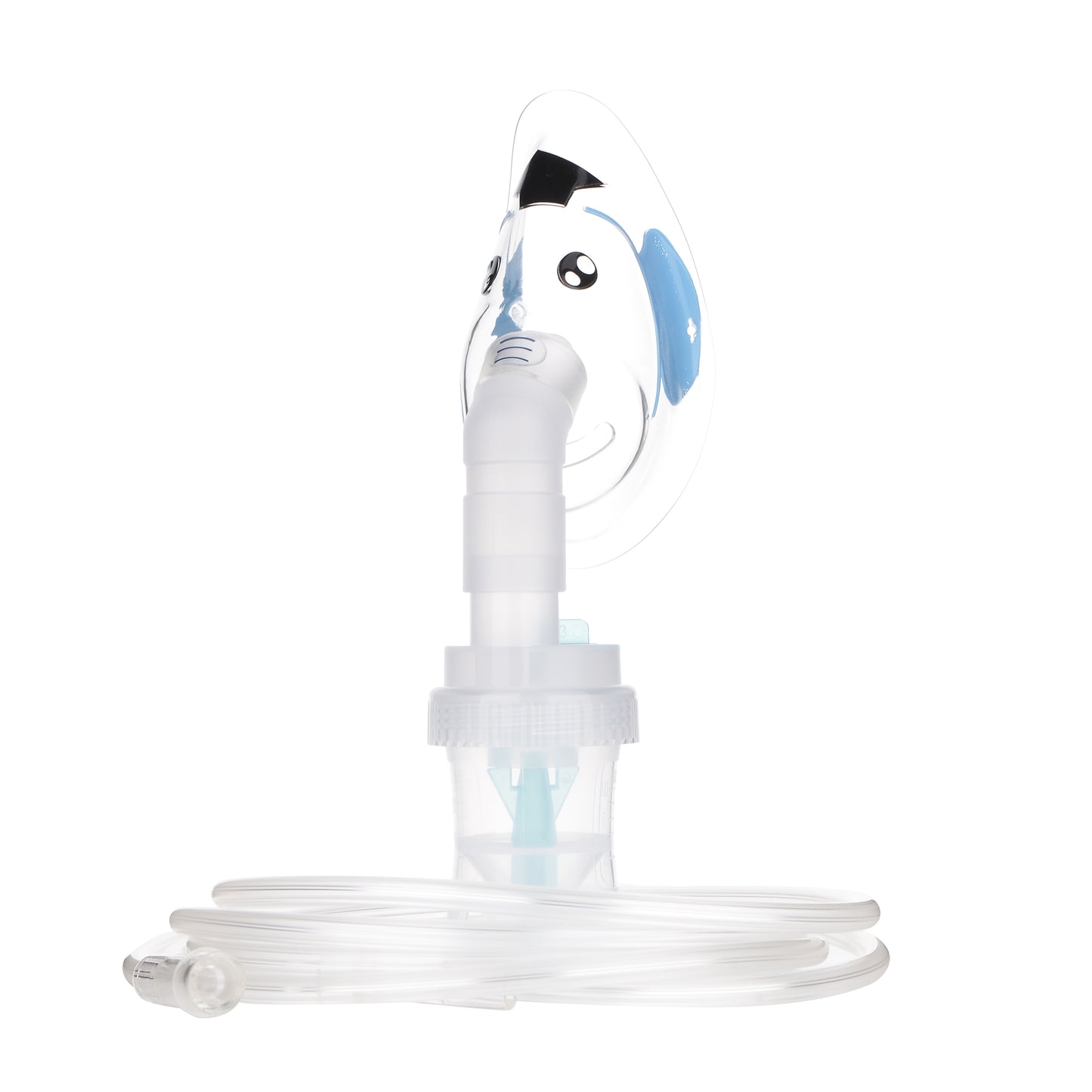 Máscara de nebulización pediátrica diseño elefante
