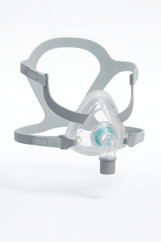 Máscara oronasal sin apoyo frontal M versión +