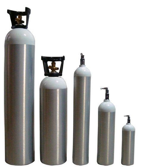 Cilindro oxígeno aluminio 415 lts